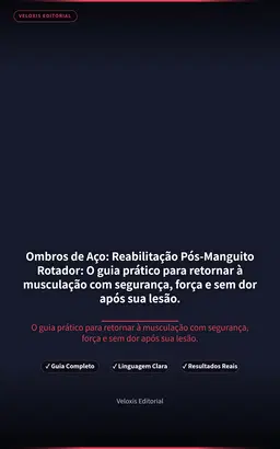 Ombros de Aço: Reabilitação Pós-Manguito Rotador: O guia prático para retornar à musculação com segurança, força e sem dor após sua lesão.