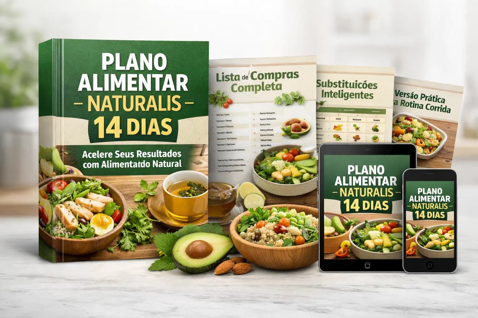 Plano Alimentar Naturalis - 14 dias (Acesso Imediato)