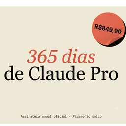 Claude Pro 1 Ano