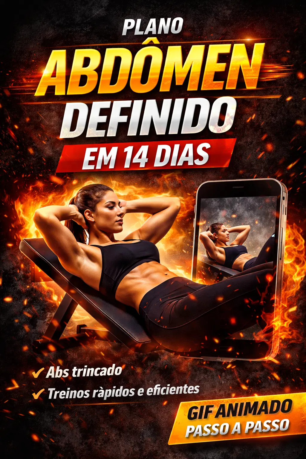Defina seu Abdômen em apenas 14 Dias