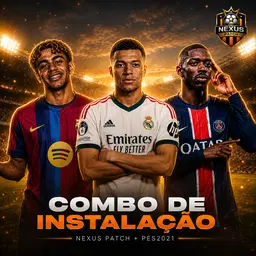 COMBO DE INSTALAÇÃO | PES2021 + NEXUS PATCH