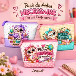 Pack Arte Digital - Necessaire Trapézio Professores - PF2026