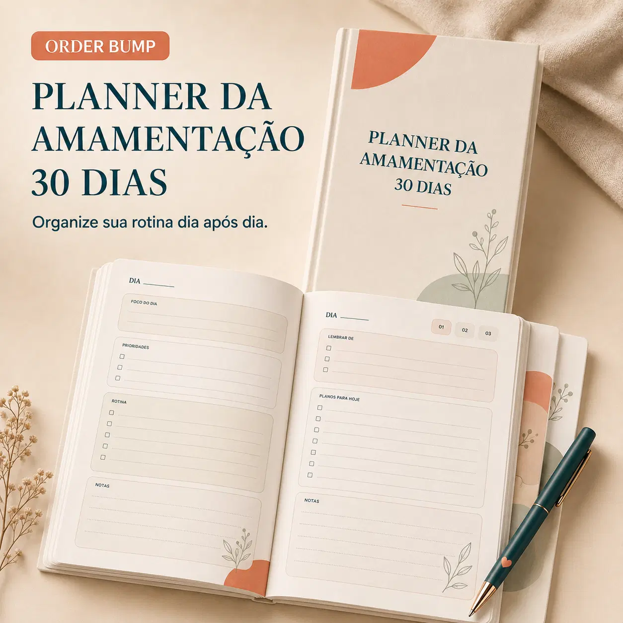 Planner da Amamentação  30 Dias