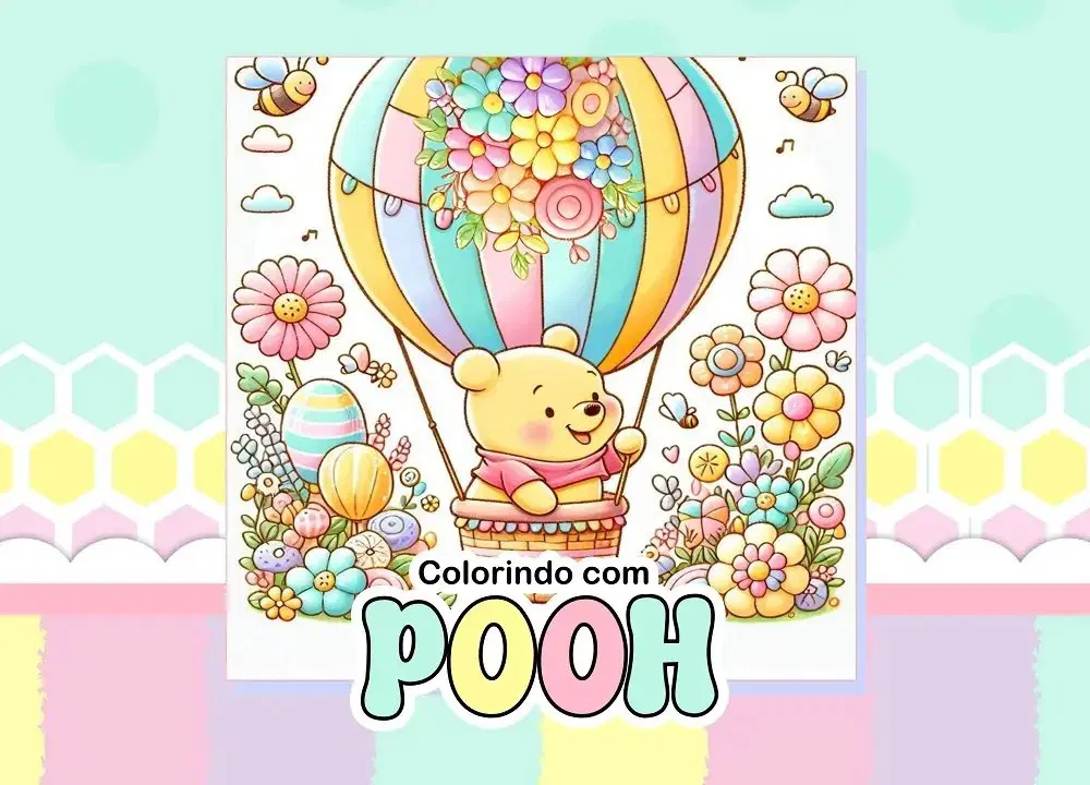 URSINHO POOH - LIVRO DE COLORIR