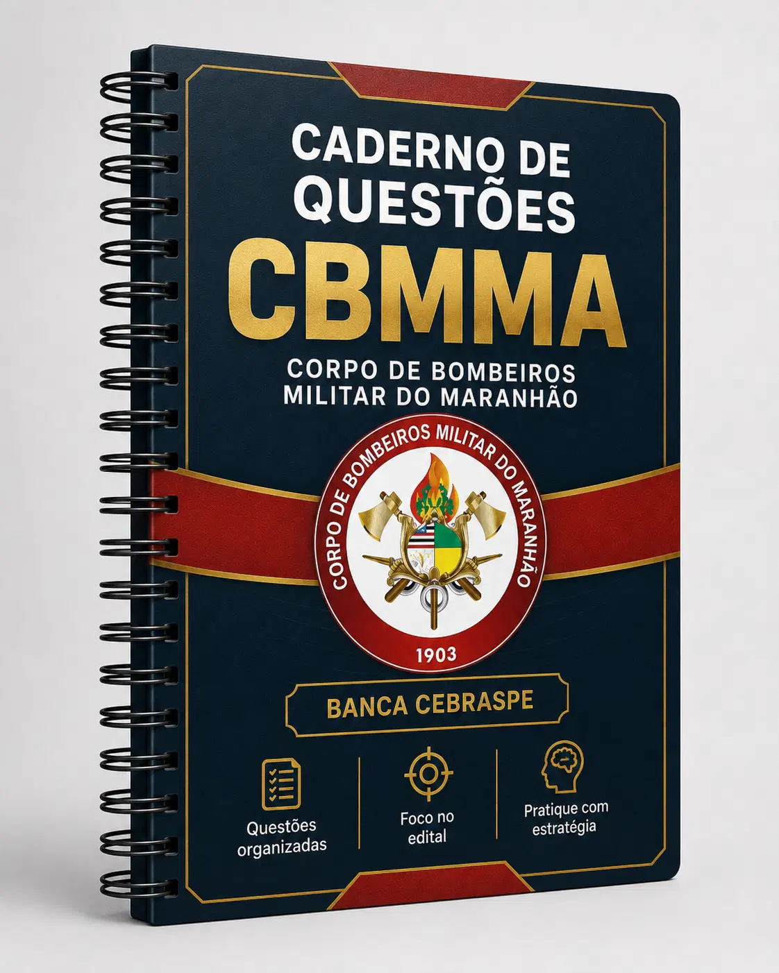 CADERNO DE QUESTÕES CBMMA