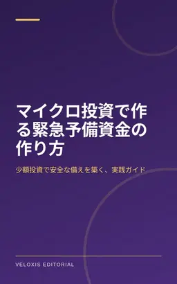 マイクロ投資で作る緊急予備資金の作り方