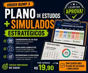 SIMULADO ENEM COMPLETO COM GABARITO COMENTADO