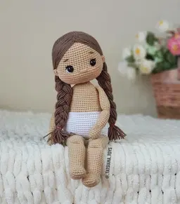 Receita Boneca Alenka Amigurumi