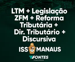 Combo Tributário ISS Manaus + Discursiva