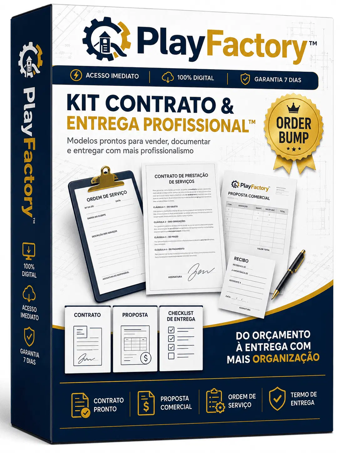 📄 Kit Contrato & Entrega Profissional
