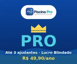 PiscinaPro PRO - Acesso Anual