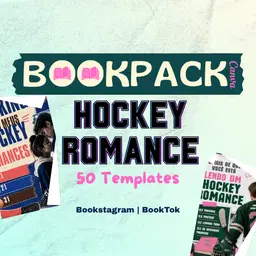 🏑 BookPack - Hockey Romance | 50 Templates