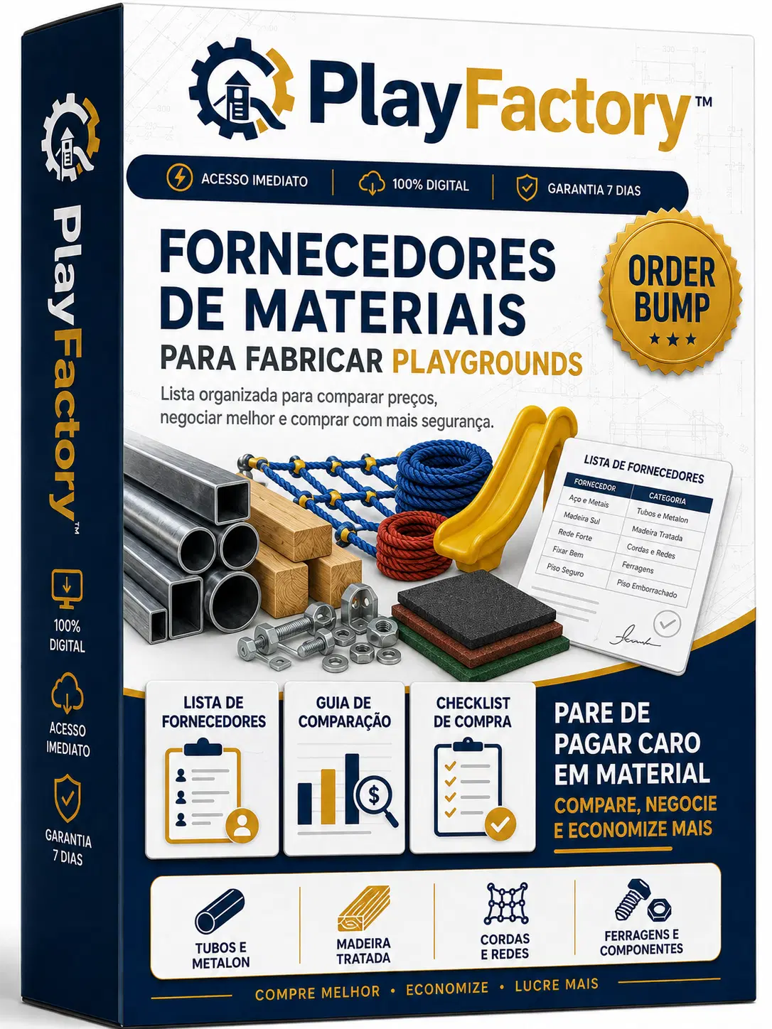 Fornecedores Certos para Fabricar Playgrounds