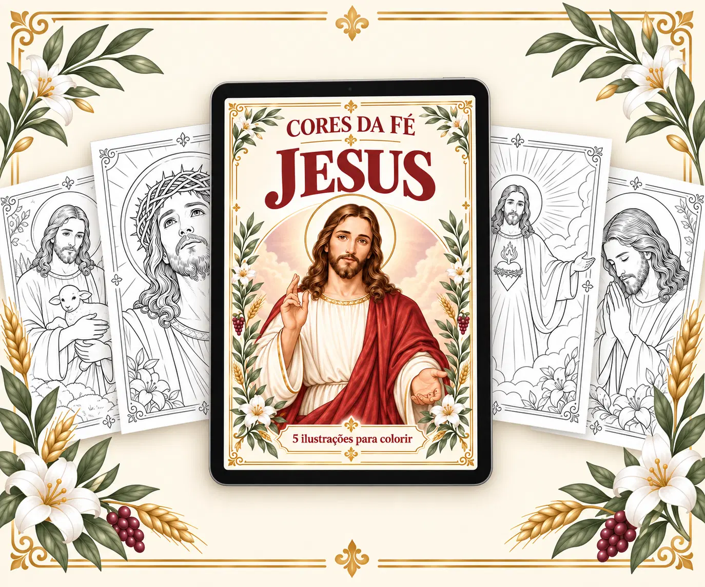 Cores da Fé - Jesus