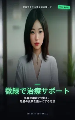 室内で育てるヘルスケア向けマイクログリーン栽培術