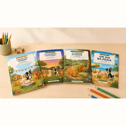 Kit Colorir e Brincar — 50 atividades para imprimir (4 a 6 anos)