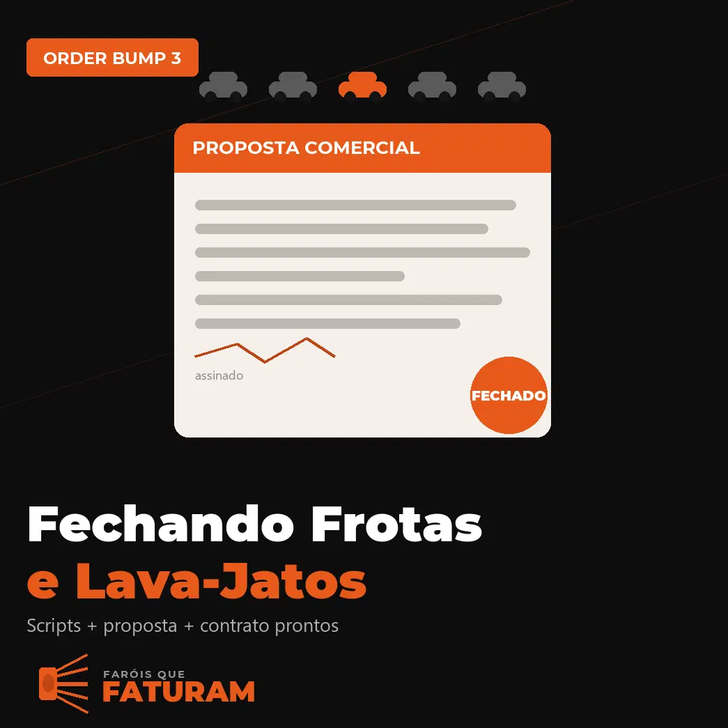 Fechando Frotas e Lava-Jatos - Clientes B2B no Automático