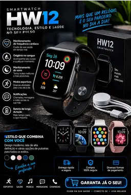 SMARTWATCH HW12! 🔥⌚