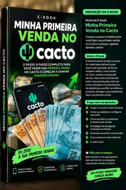 Minha Primeira Venda no Cacto