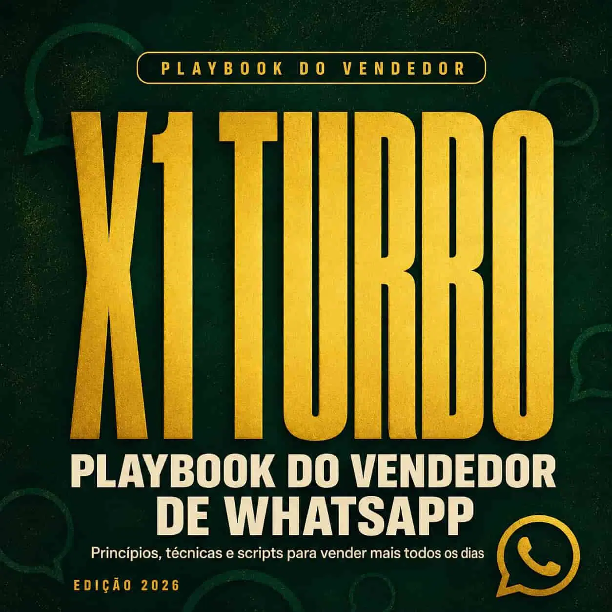[EXCLUSIVO] X1 Turbo - Playbook do Vendedor