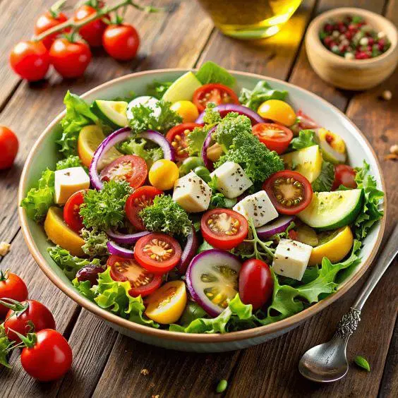 SALADAS GOSTOSAS + MOLHOS IRRESISTÍVEIS
