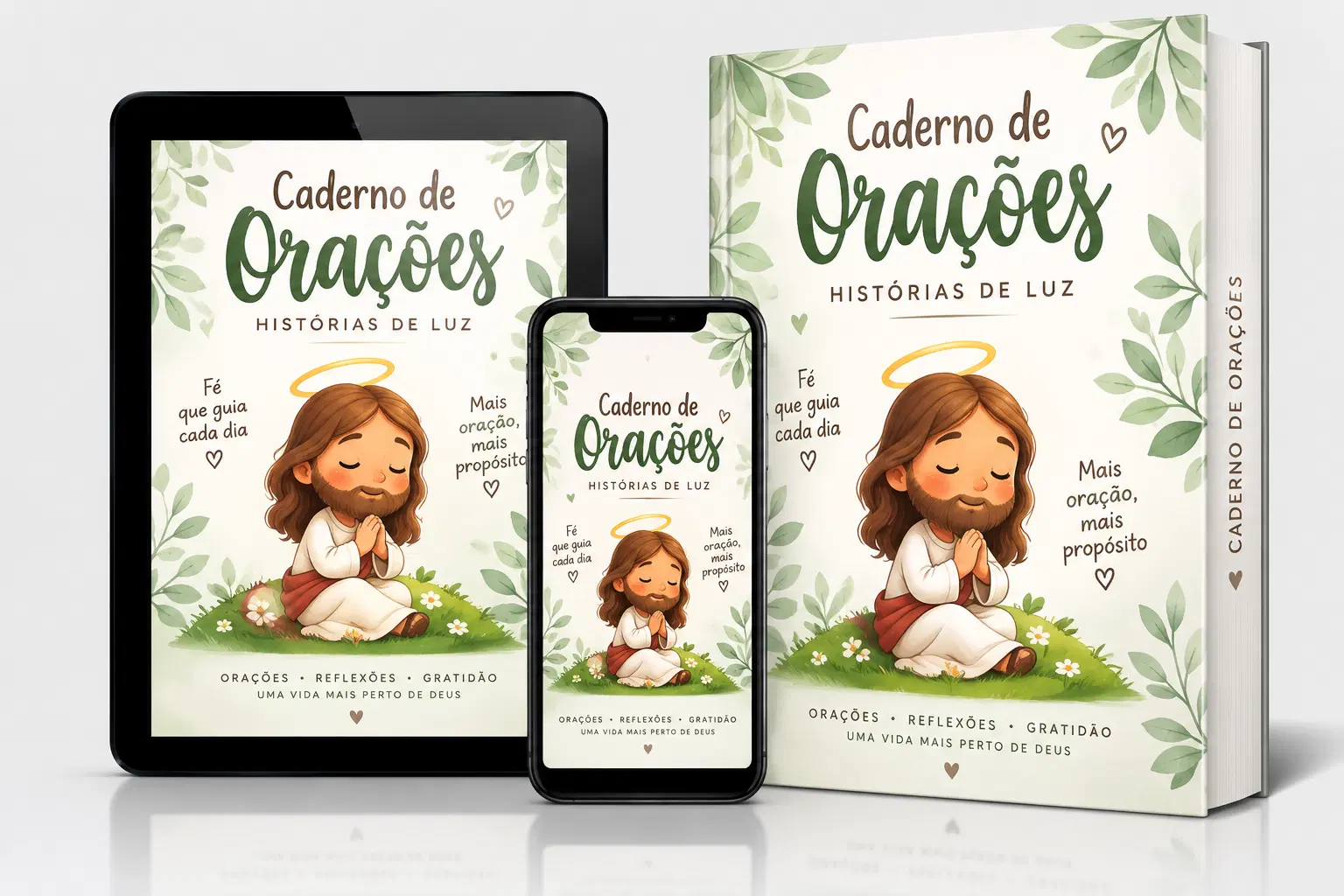 Caderno de Orações - Histórias de Luz