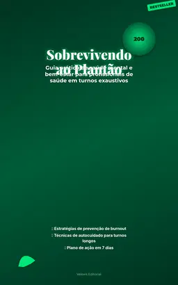 Sobrevivendo ao Plantão: Estratégias Contra o Burnout: Guia prático de saúde mental e bem-estar para profissionais de sa