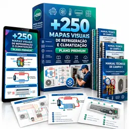 +250 Mapas de Refrigeração e Climatização