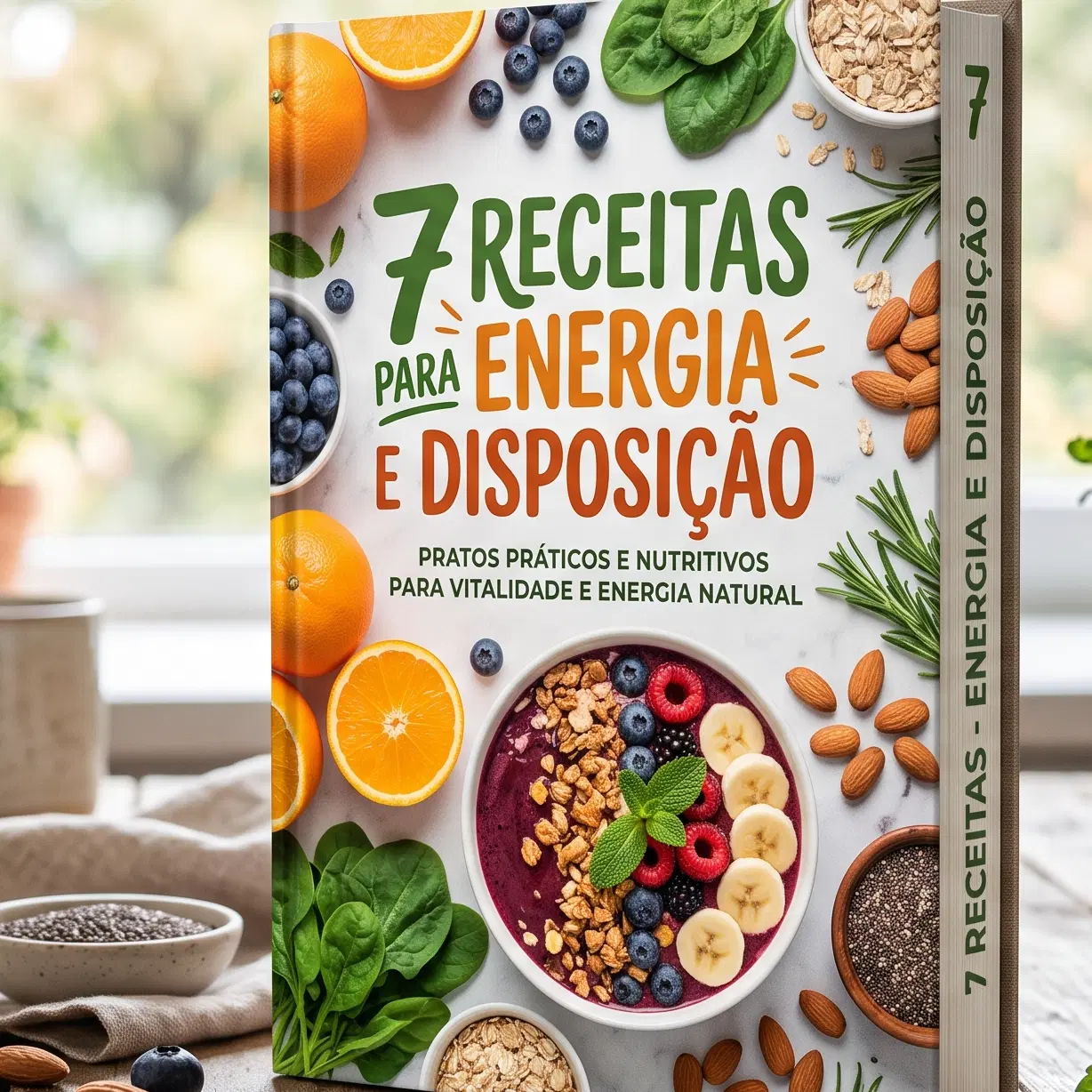 7 Receitas para Energia e Disposição