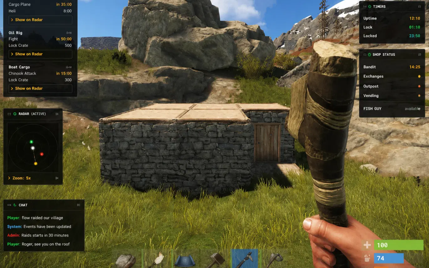 WipeOS Overlay — informações do WipeOS dentro do Rust