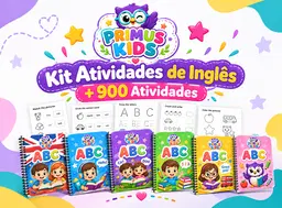 Kit Atividades de Inglês + 900 Atividades