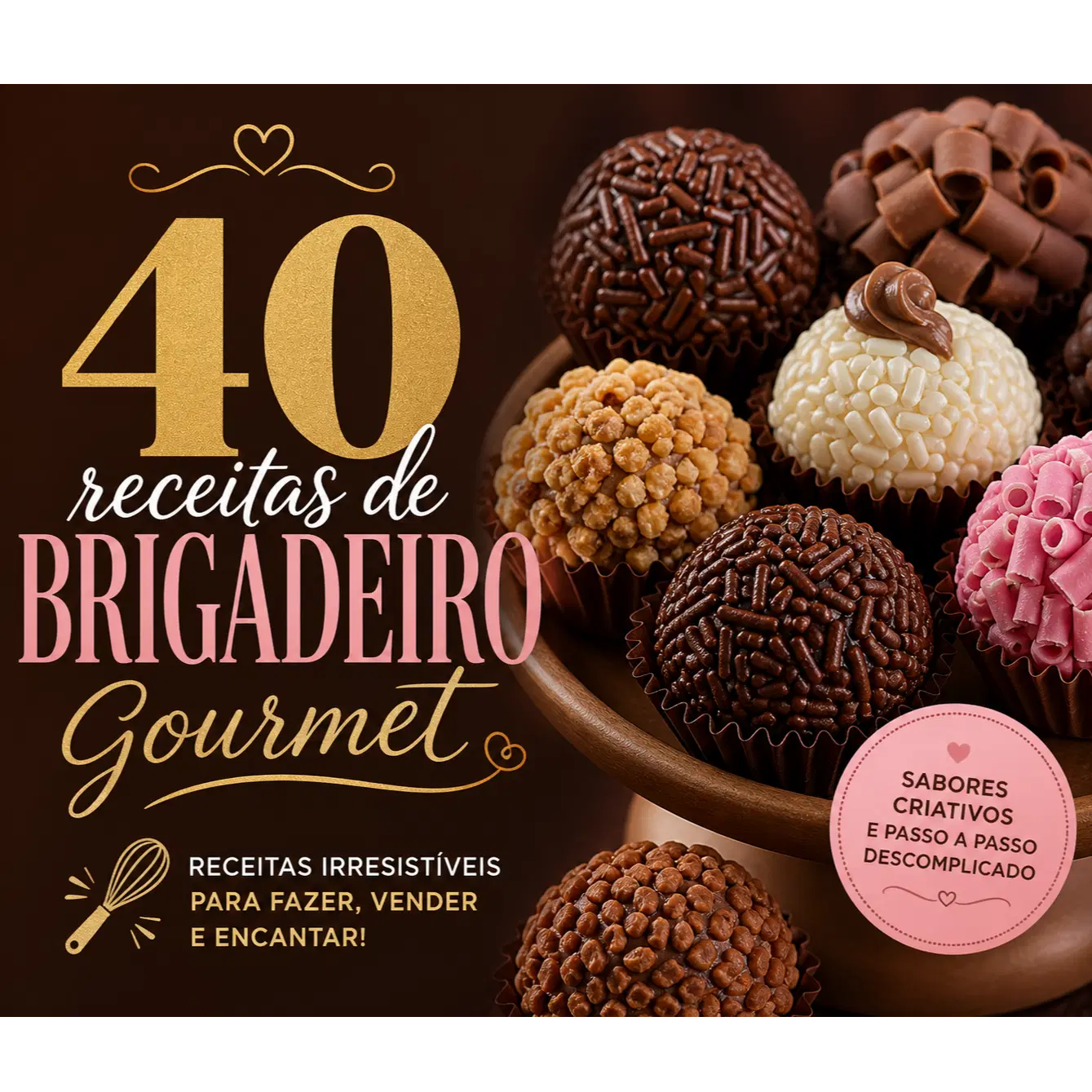 40 Receitas de Brigadeiro Gourmet