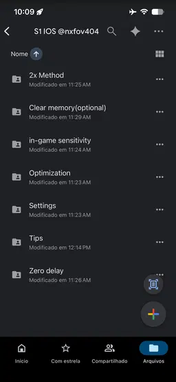 All settings ios
