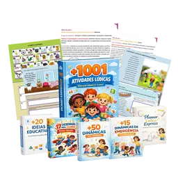 +1001 Atividades Lúdicas organizadas - PLANO COMPLETO