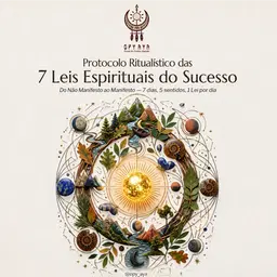 E- book Protocolo Ritualístico das 7 Leis Espirituais