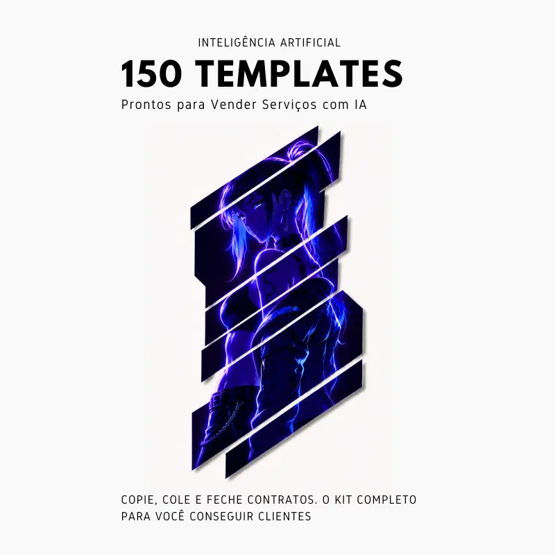 🗃️150 Templates Prontos para Vender  Serviços com IA