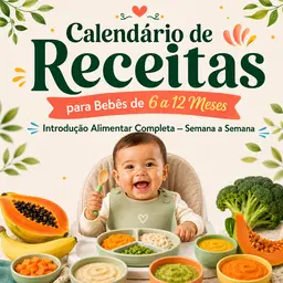 DR - Calendário de receitas para bebês