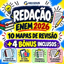 Mapas de Revisão ENEM 2026 Redação