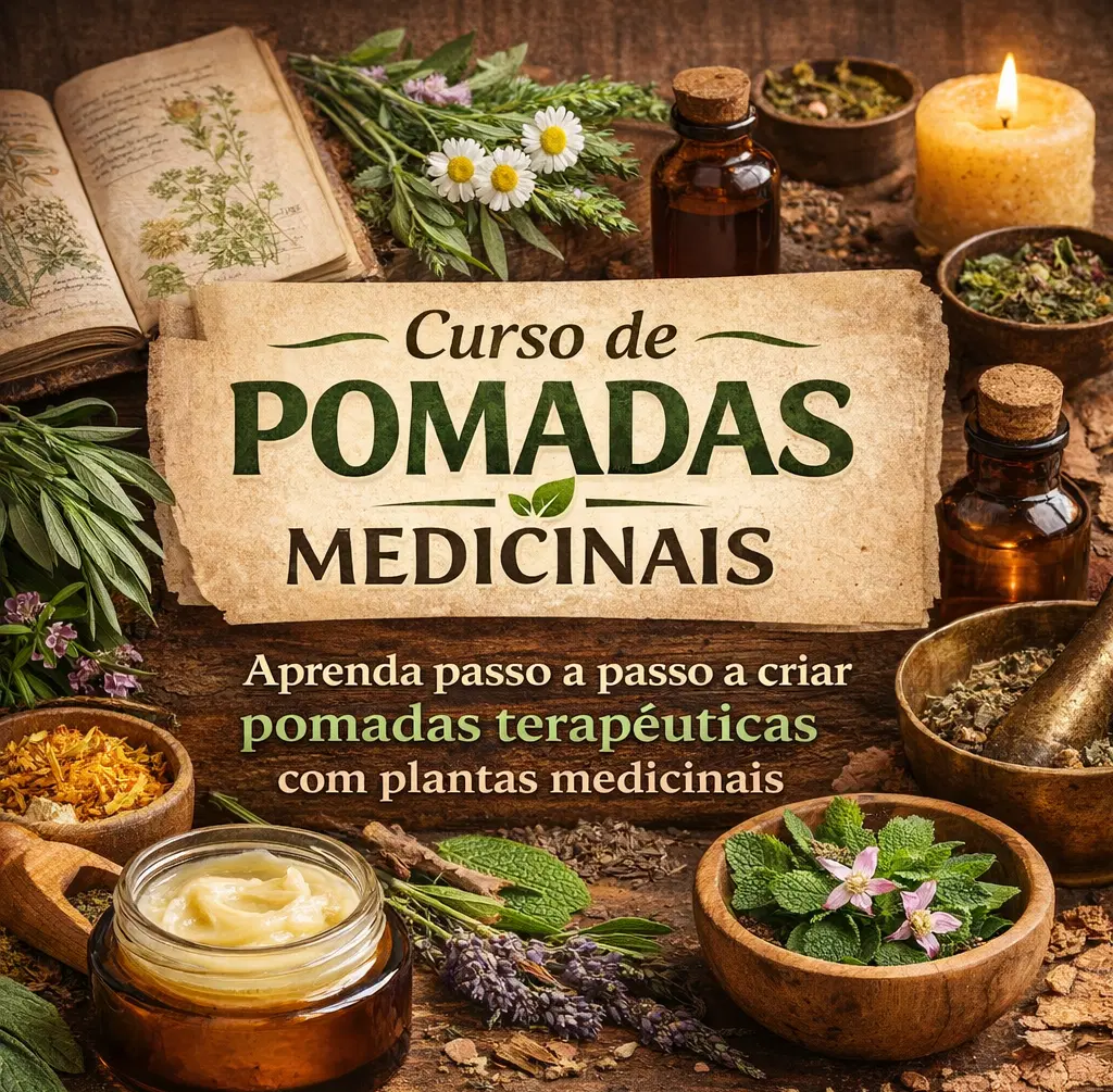 Curso de pomadas medicinais