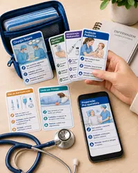 +300 Cards para Profissionais de Enfermagem