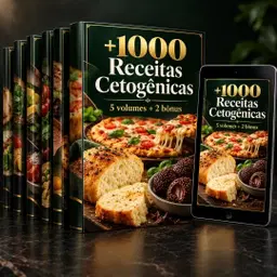 +1000 Receitas Cetogênicas