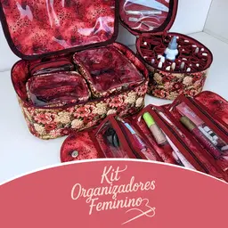 🔴 KIT ORGANIZADORES FEMININO (ANUAL)