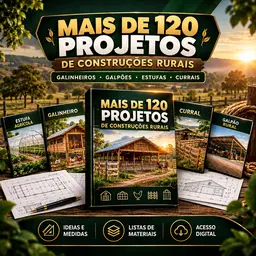 +120 PROJETOS DE CONSTRUÇÕES RURAIS