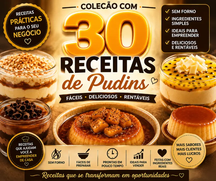 30 Receitas que irão fazer você faturar 3 vezes mais