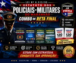 📚 COMBO RETA FINAL PM-MA!!! 🚔
