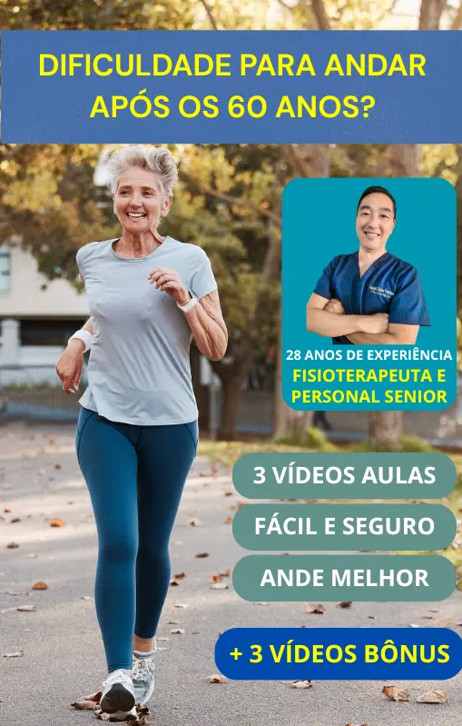 VÍDEO DE EXERCÍCIOS PARA MELHORAR O ANDAR 60+