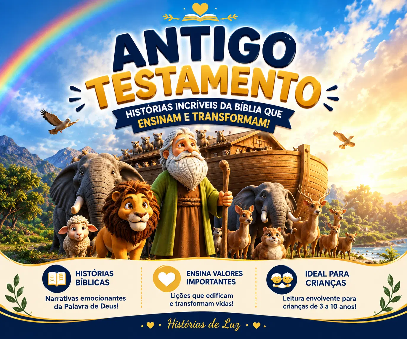 ANTIGO TESTAMENTO - HISTÓRIAS DE LUZ