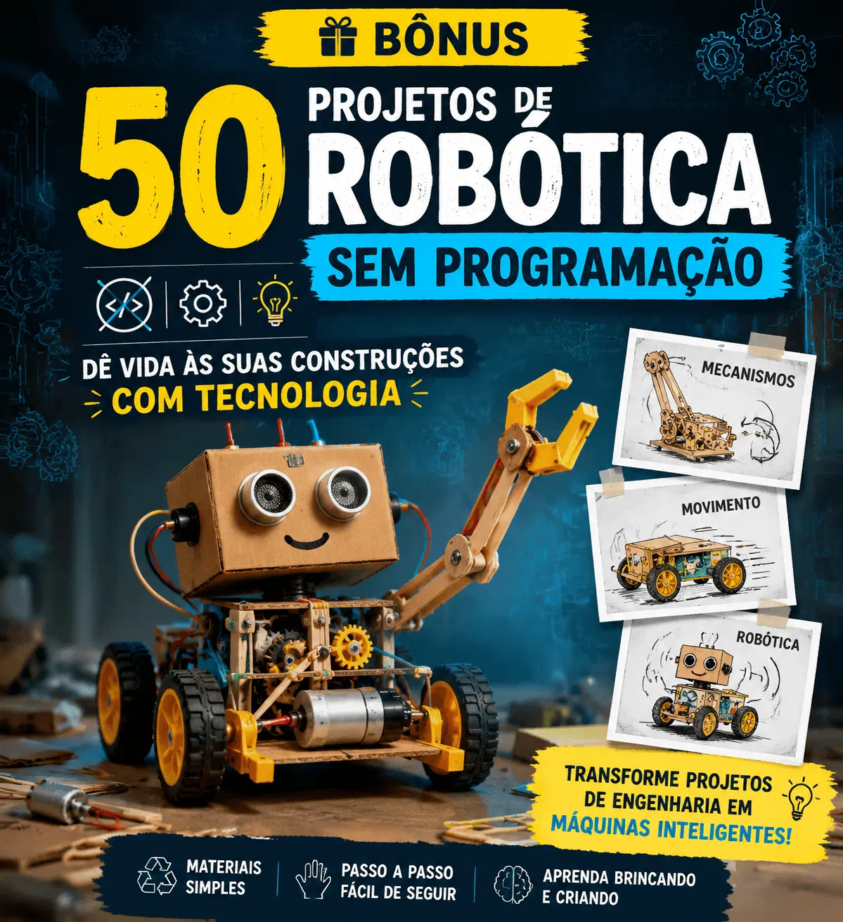 50 PROJETOS DE ROBÓTICA