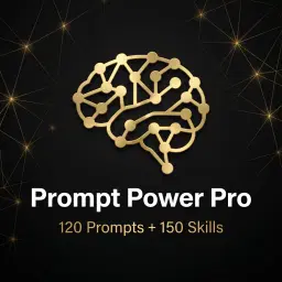 Prompt Power Pro — 120 Prompts e 150 Skills Prontas para o Claude + Bônus