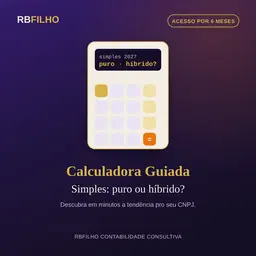 Calculadora Guiada RBFilho — Simples: puro ou híbrido?